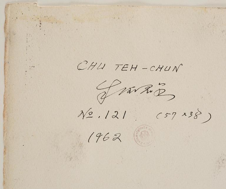 Chu Teh-Chun, "Composition No. 121".