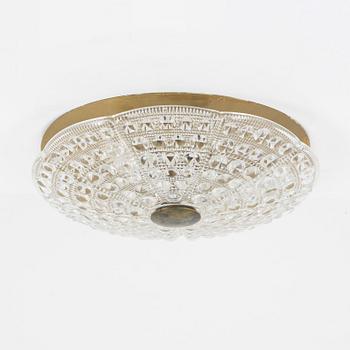 Carl Fagerlund, a glass ceiling light, Orrefors.