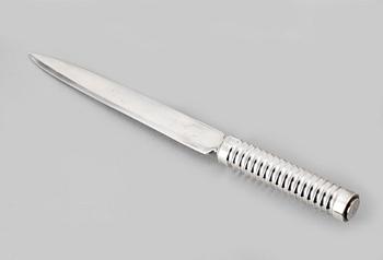 BREVKNIV, sterling silver, Sigvard Bernadotte för Georg Jensen. Vikt ca 149g.