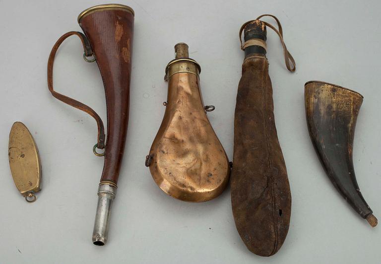 JAKTFÖREMÅL, 5 ST.