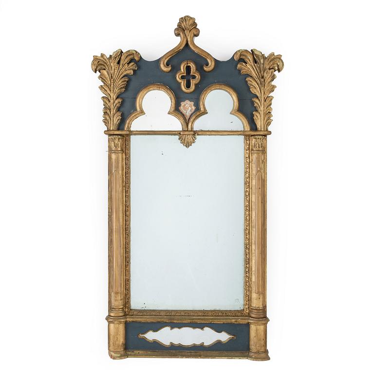 SPEGEL, nygotisk, 1800-talets andra hälft.