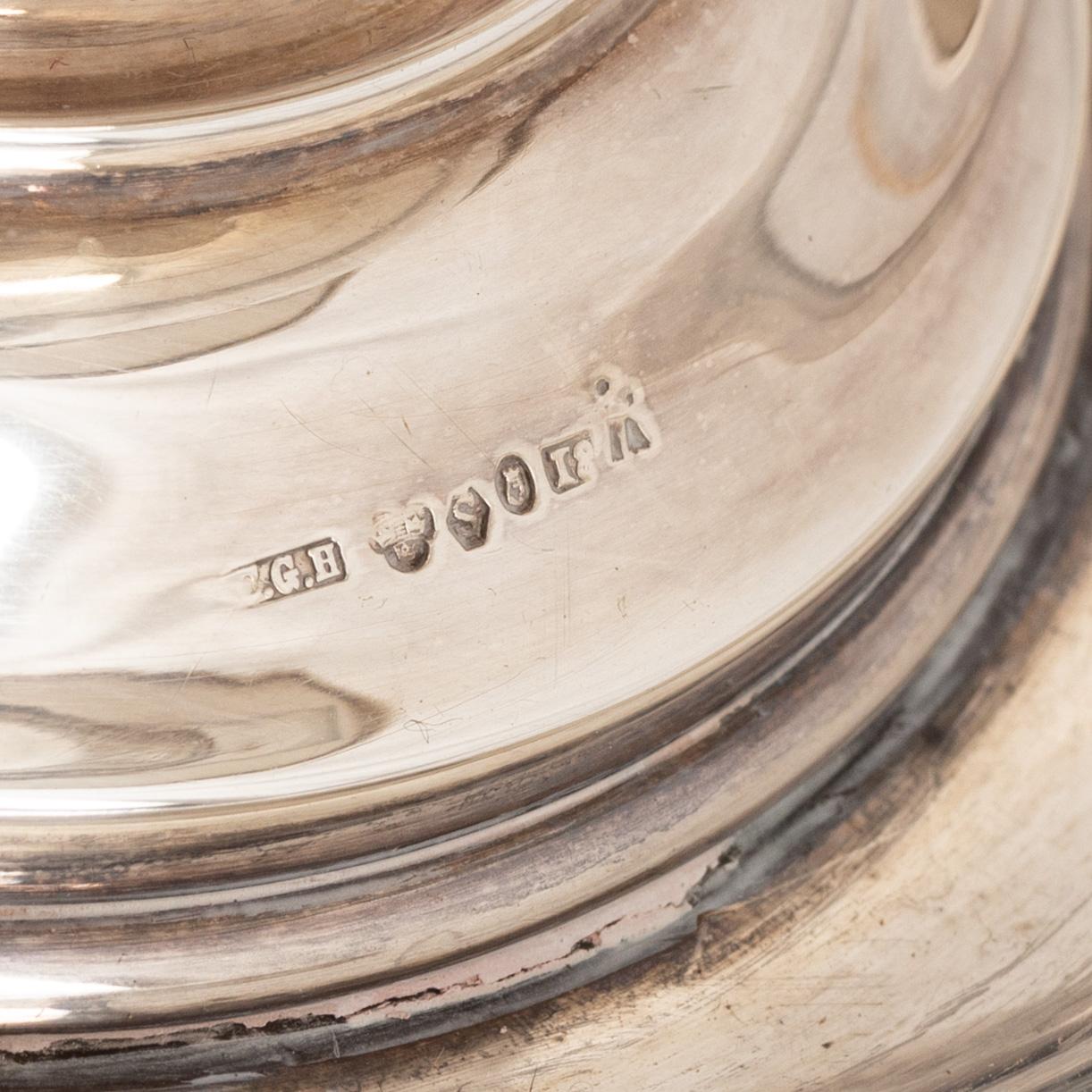 CG Hallberg, såsskål, silver, Stockholm 1935.
