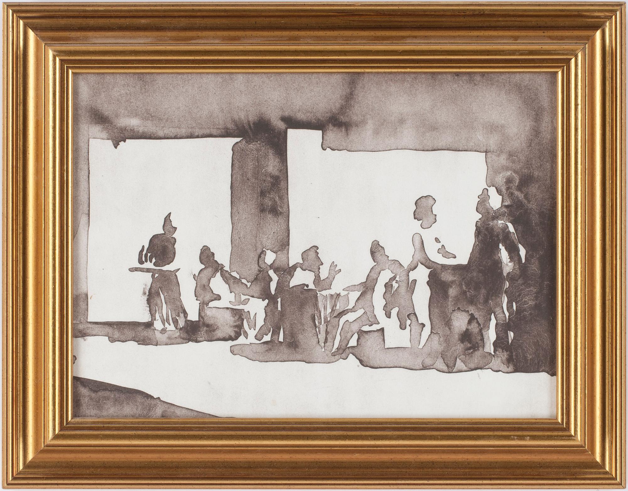 PETER DAHL, litografi. 1993.