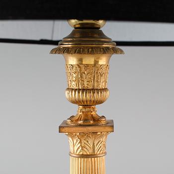 BORDSLAMPA, empirestil, 1800-talets andra hälft.
