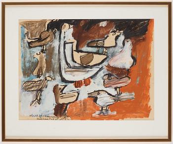 Madeleine Pyk, 'Fåglar på strömmen'.