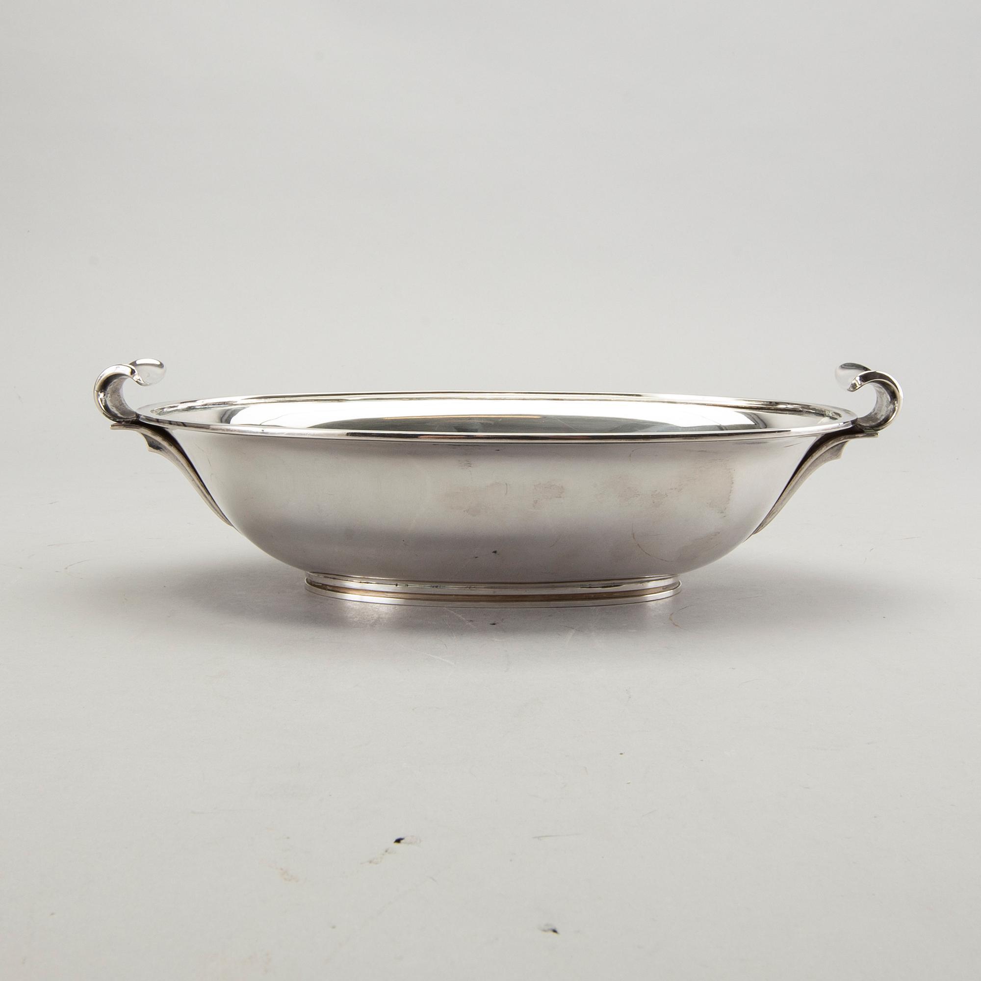 A Danish 20th century silver bowl 1930 (?), weight ca 805 gr.