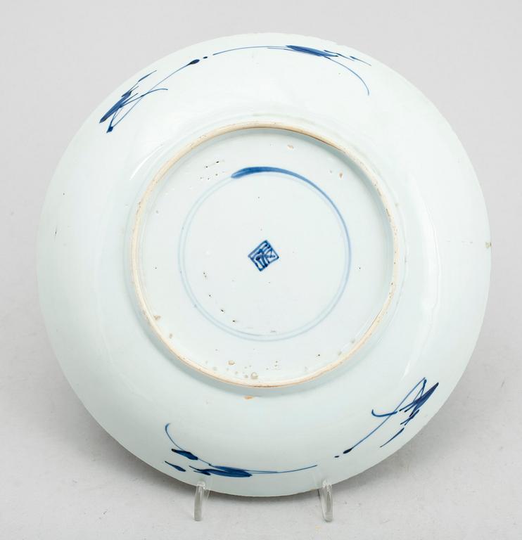 TALLRIK, porslin, Kina, 1700-/1800-tal.