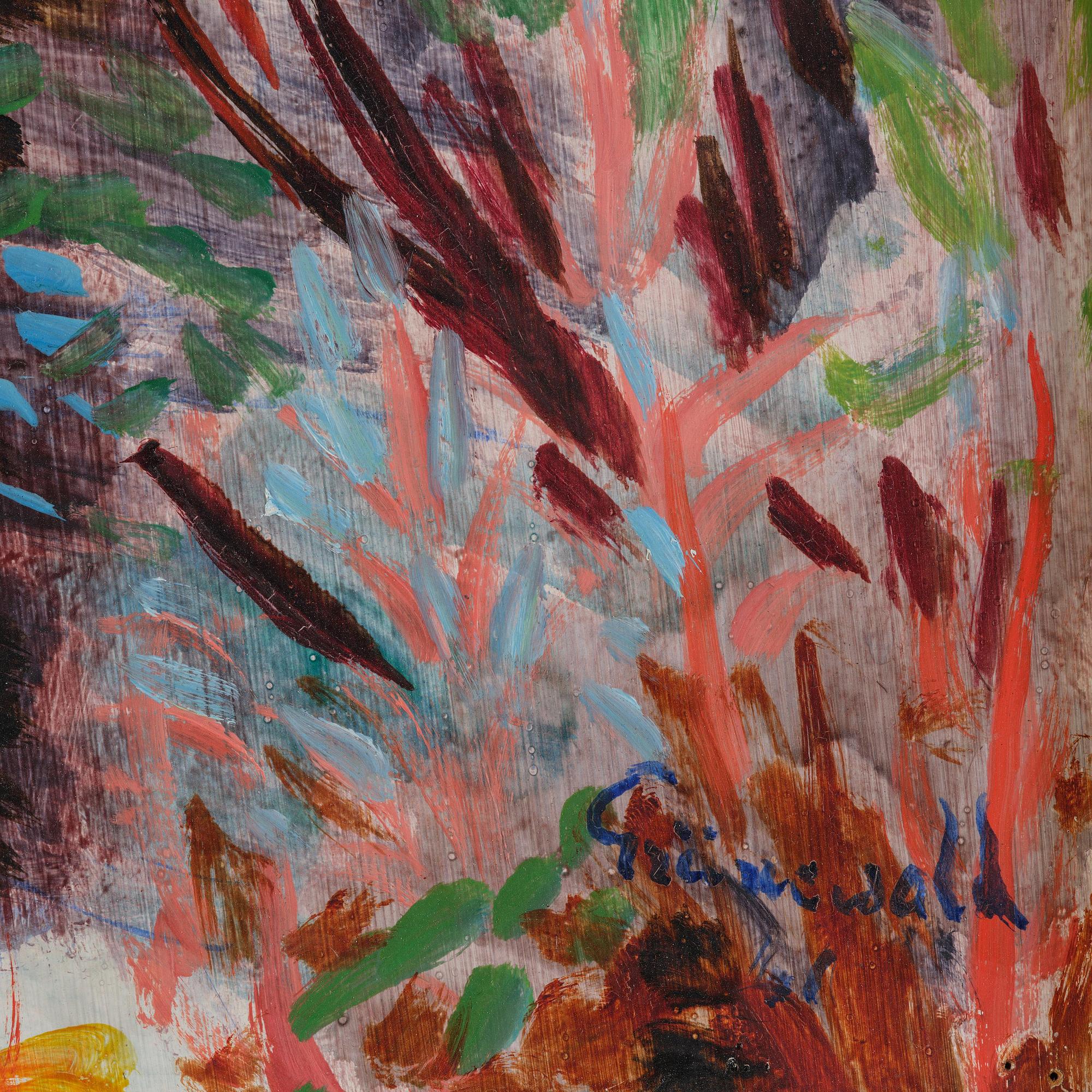 Isaac Grünewald, Autumn Landscape.