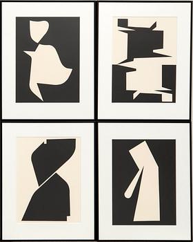 Augusto Esteves, Untitled, 4 pieces.