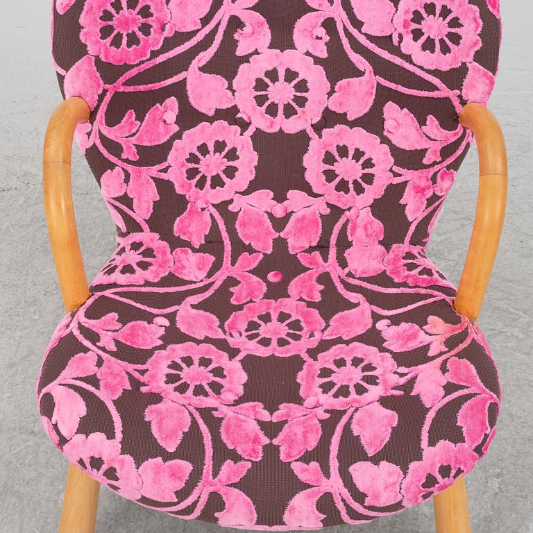 Fåtölj, Scandinavian Modern, "Clam chair"/"Muslinge", 1940/50-tal.