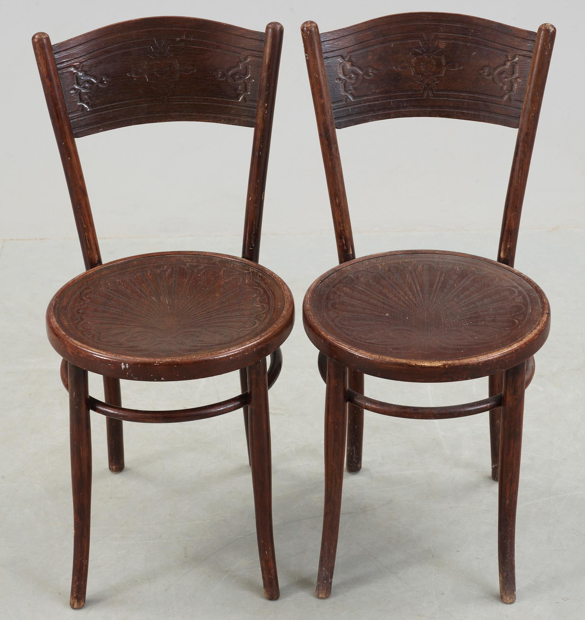 STOLAR, ett par, Jacob och Josef Kohn, Wien, 1900-talets första hälft.