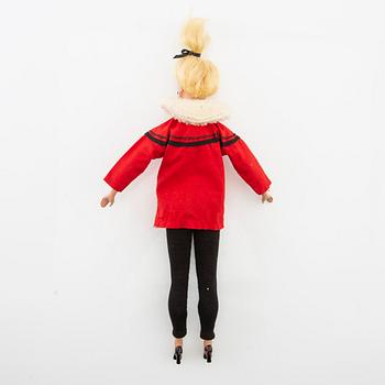 "Bild-Lilli", doll, Reinhard Berthier, Greiner & Hausser Gmbh, Germany, production period 1955-64.