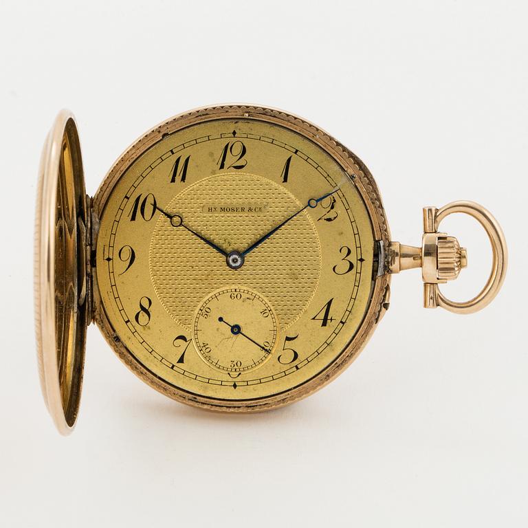 H MOSER & CIE, pocket watch, 50,5 mm.