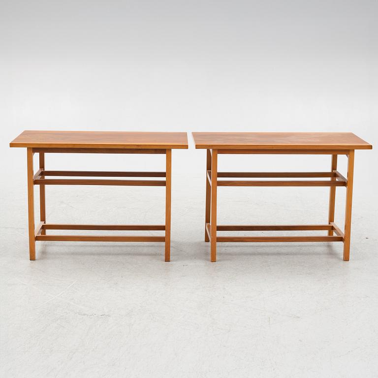 Sidobord ett par, 1900-talets andra hälft.