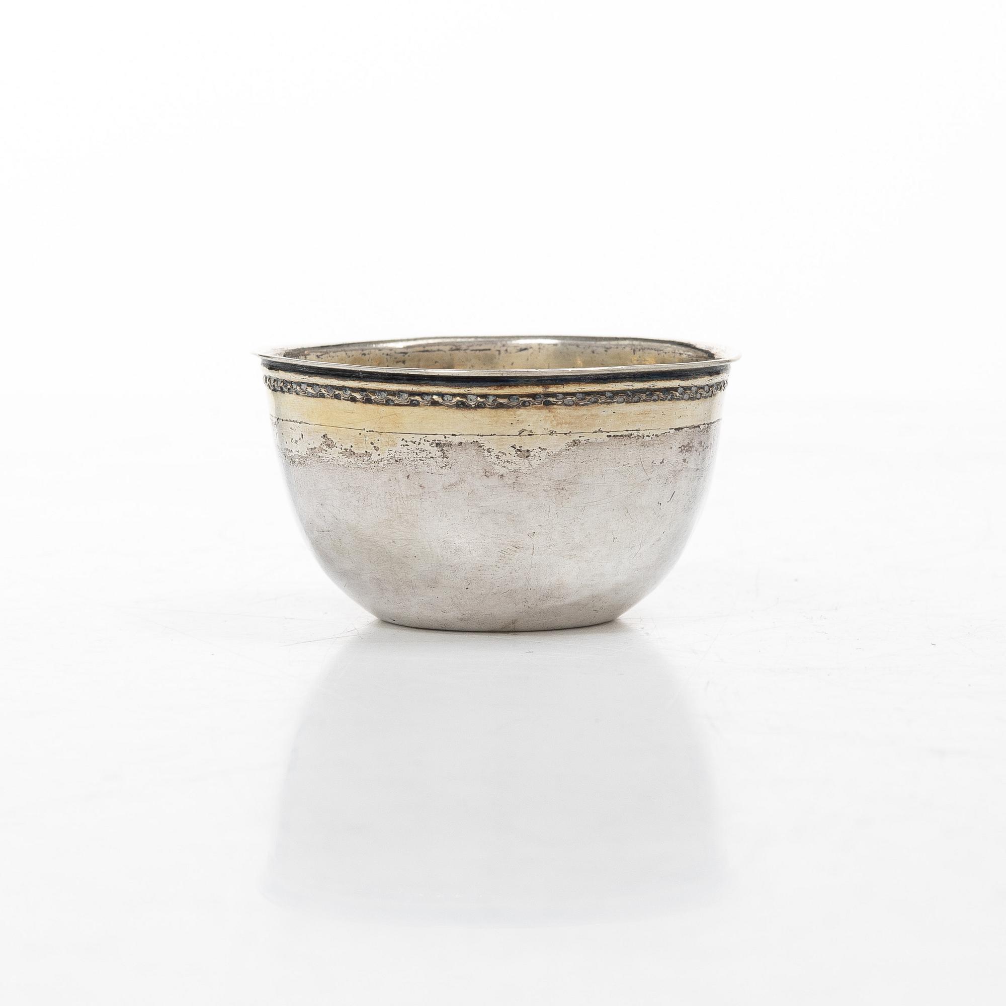A Swedish silver tumbler, mark of Lorenz Swan, Nyköping (active 1749-1761 (62)).