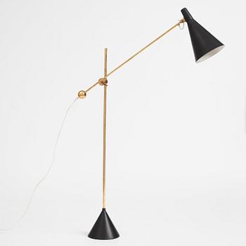 Tapio Wirkkala, floor lamp, model K 10-11, Idman, Finland mid-20th century.