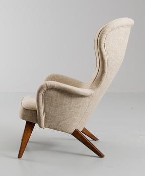 A Carl-Gustav Hiort af Ornäs easy chair, Gösta Westerberg AB, Stockholm 1950's.