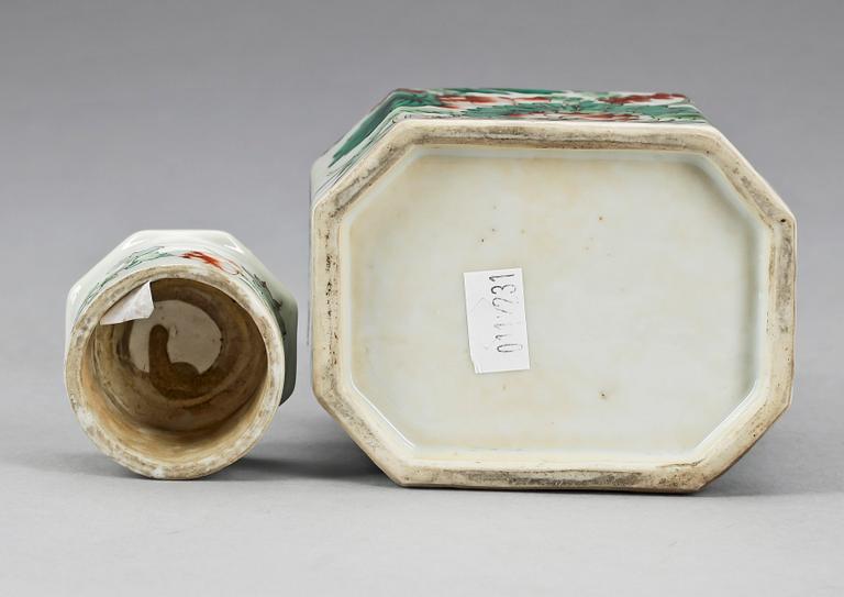 TEDOSA, porslin, Kina, trol 1800-tal.