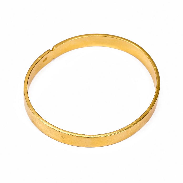 ARMRING, 23k guld. Ca 57 gr.