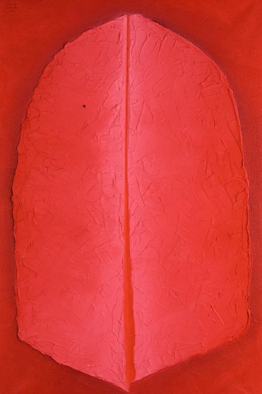 José de Guimaraes, "Máscara Vermelha" (Red mask).