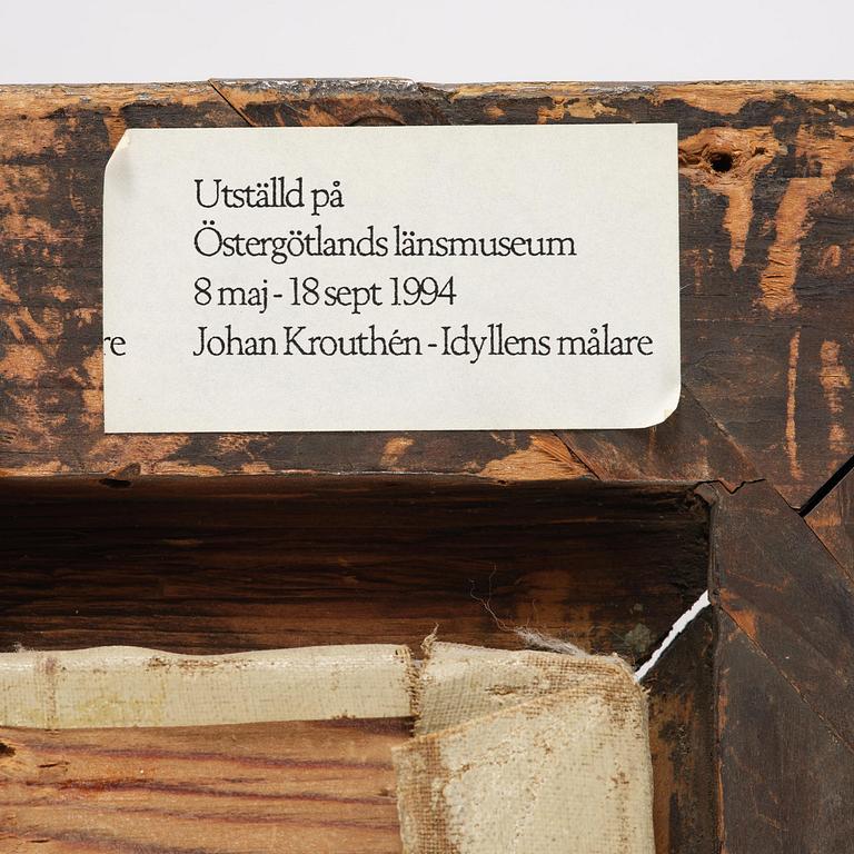 Johan Krouthén, "I salongen - Minna och Carl-Fredrik von Malmborg" (Von Malmborgska hemmet i Linköping).