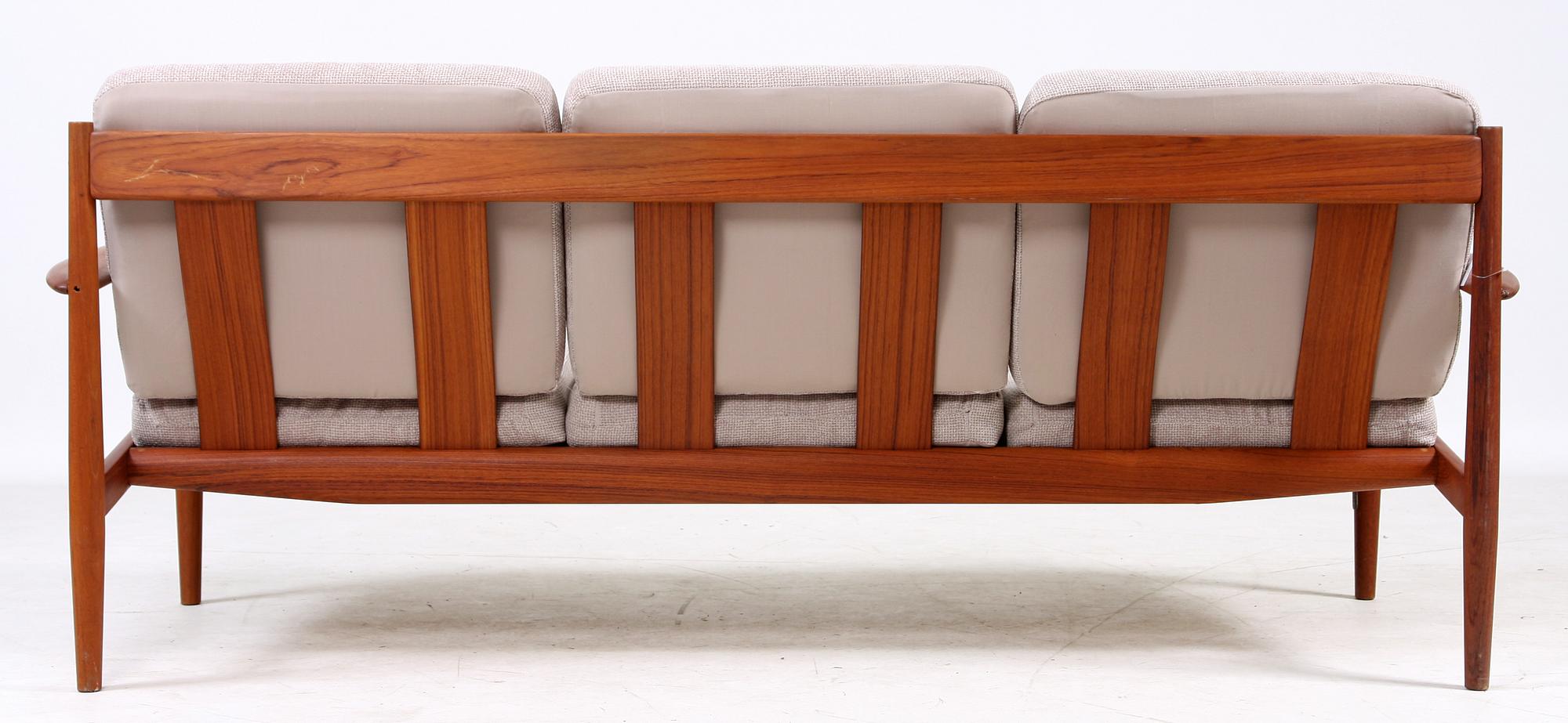 SOFFA samt KARMSTOL, Grete Jalk för France & Son, 1960-tal.