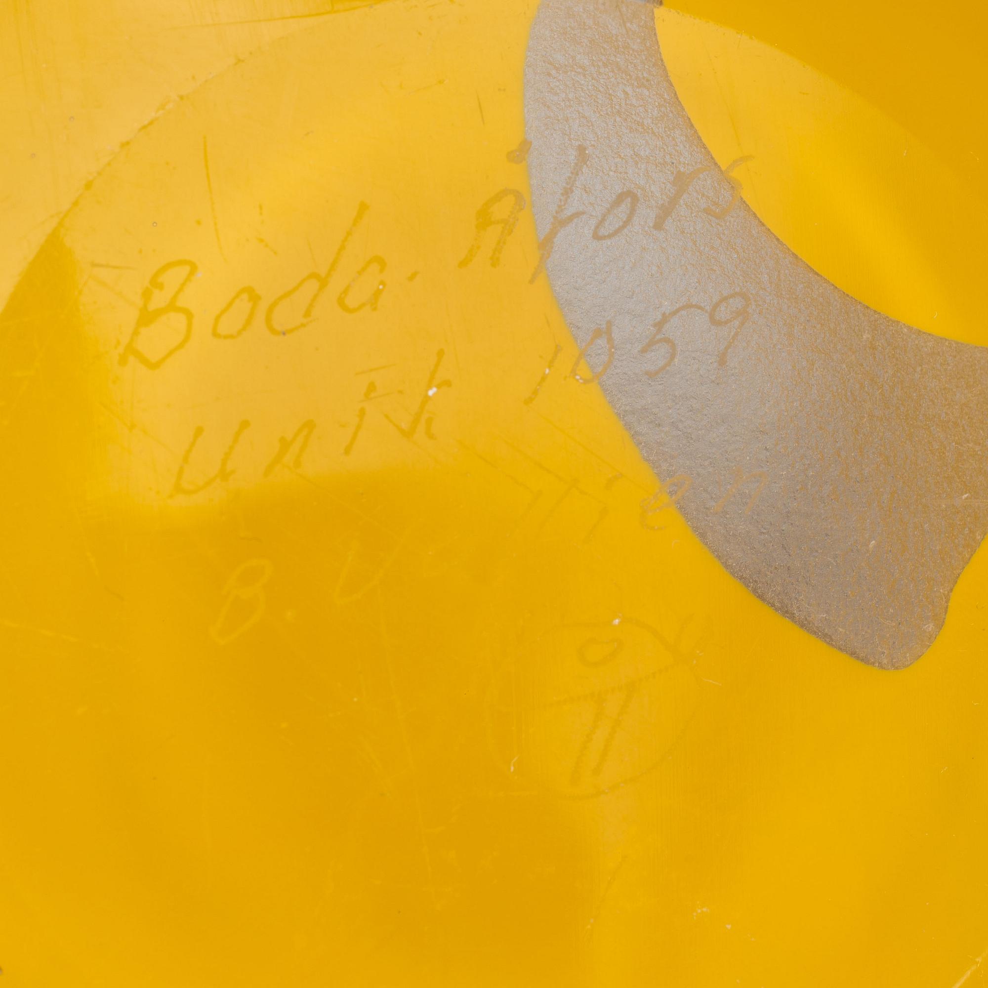 SKÅL, glas. Bertil Vallien, Boda Åfors. Unik 1059.