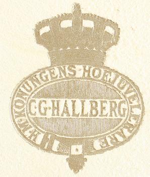 BESTICKSUPPSÄTTNING, silver, 242 delar, i schatull. "Chippendale", CG Hallberg, Stockholm, 1917.