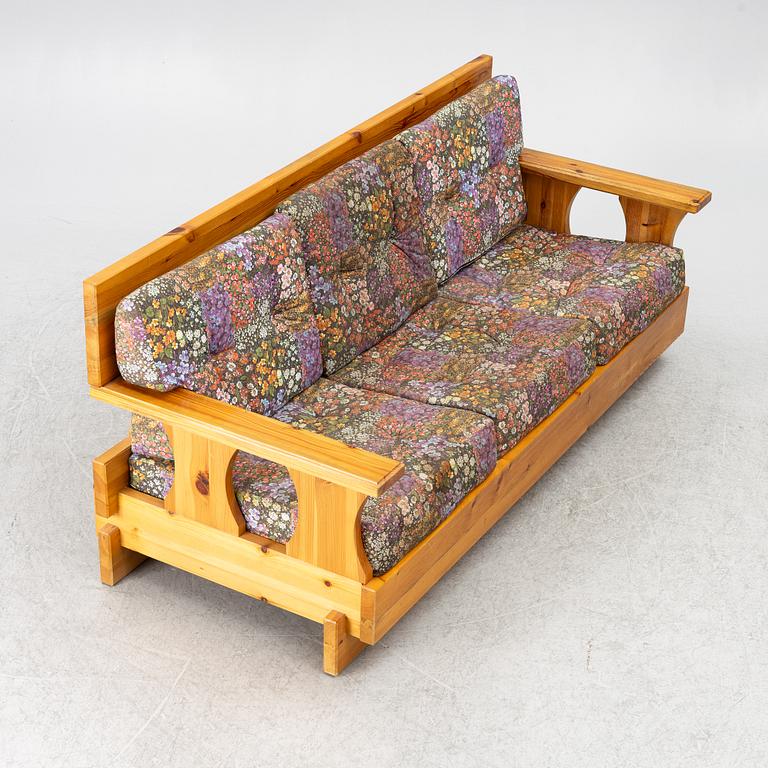 Sofa, pine, Stockholm's Furniture Interior AB (Trä-Inn), 1970s.