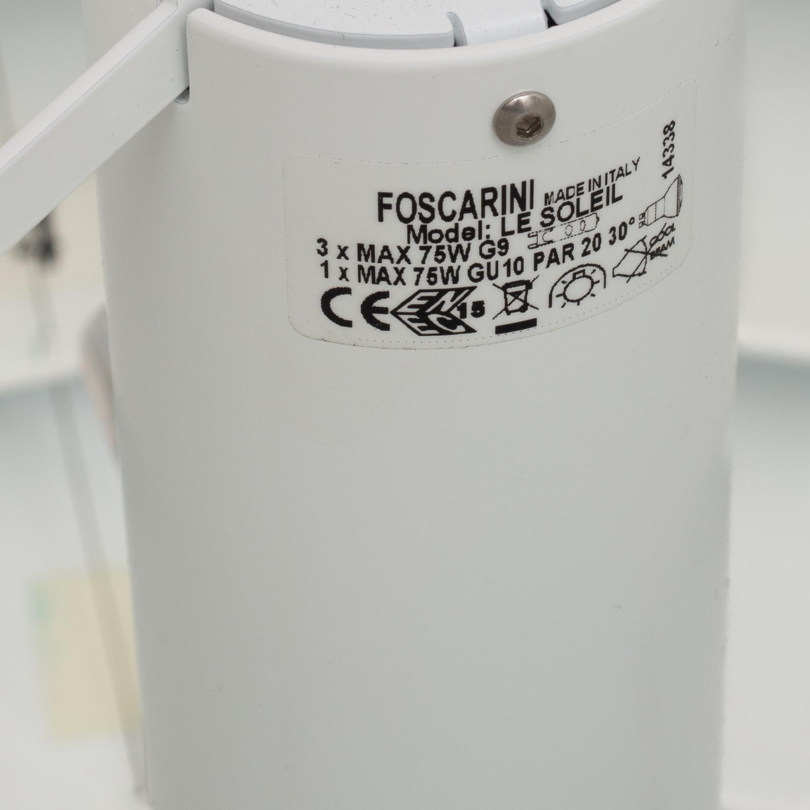 Vincent Garcia Jimenez, taklampa, "Le Soleil", Foscarini, Italien.