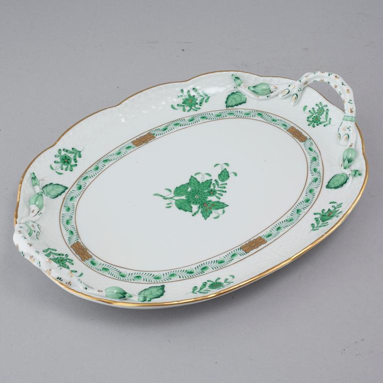 48 pieces of porcelain tableware from Herend, model "Indian Basket", 20th century.