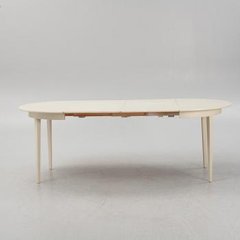 Carl Malmsten, a set of six chairs, 'Herrgården" and a dining table.