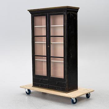 Vitrinskåp, överdel, 1800-tal.