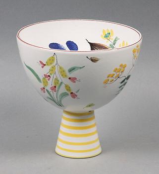 SKÅL på FOT, fajans, Stig Lindberg, Gustavsberg, 1940/50-tal.