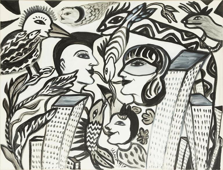 Ulrica Hydman-Vallien, figurkomposition.