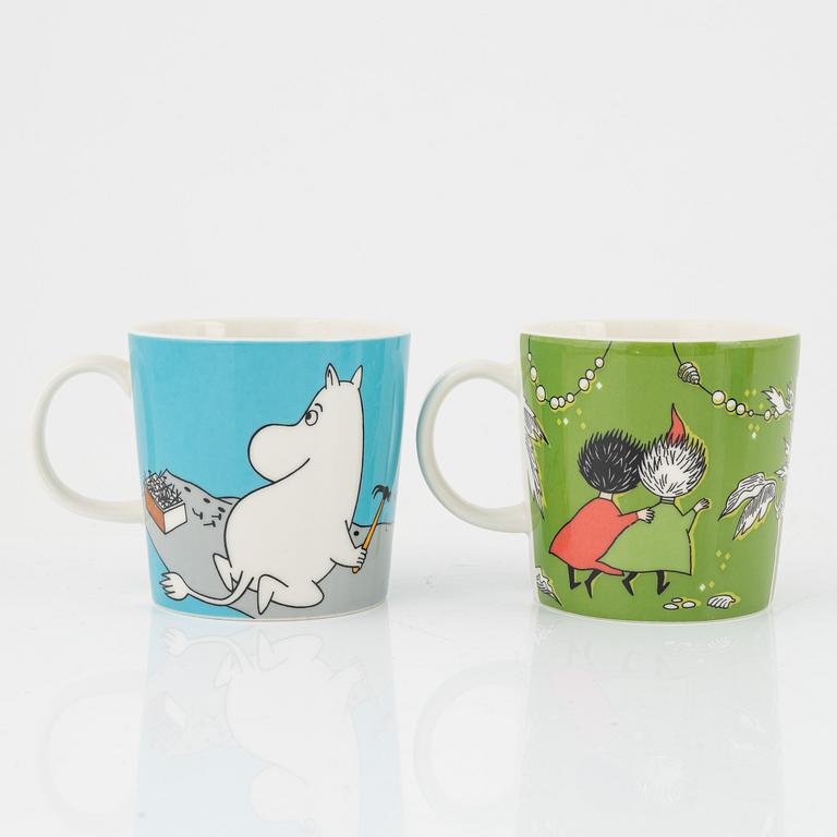 Muminmuggar, 8 st, Moomin Characters, Arabia.