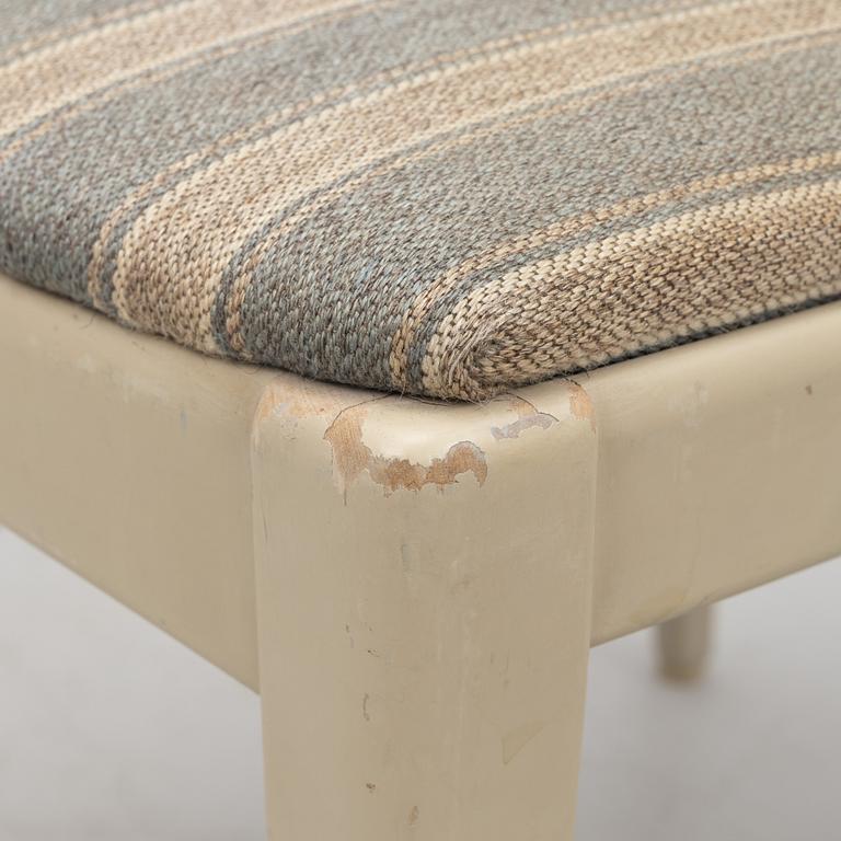 Carl Malmsten, a set of four 'Herrgården' chairs, Bodafors, second half of the 20th century.