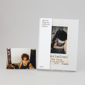 Nan Goldin, archival pigment print, signed. And a copy of Aperture Magazine Issue #239 "Ballads".