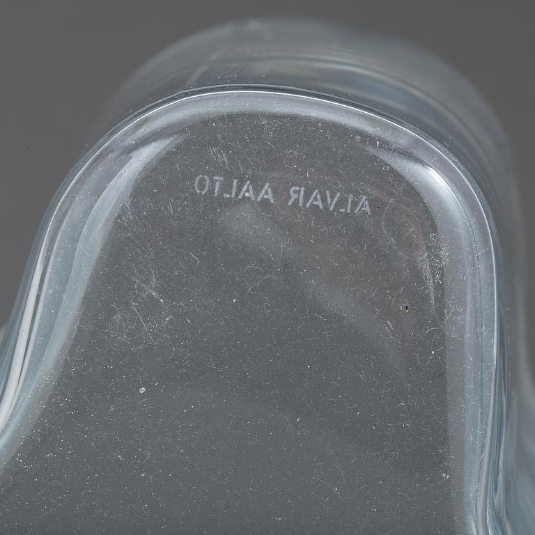 VAS, glas, Alvar Aalto, "Savoy", Iittala, Finland, sign.