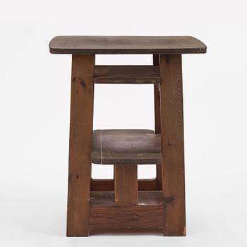 Carl Westman, a stained pine table, Sweden, ca 1910.