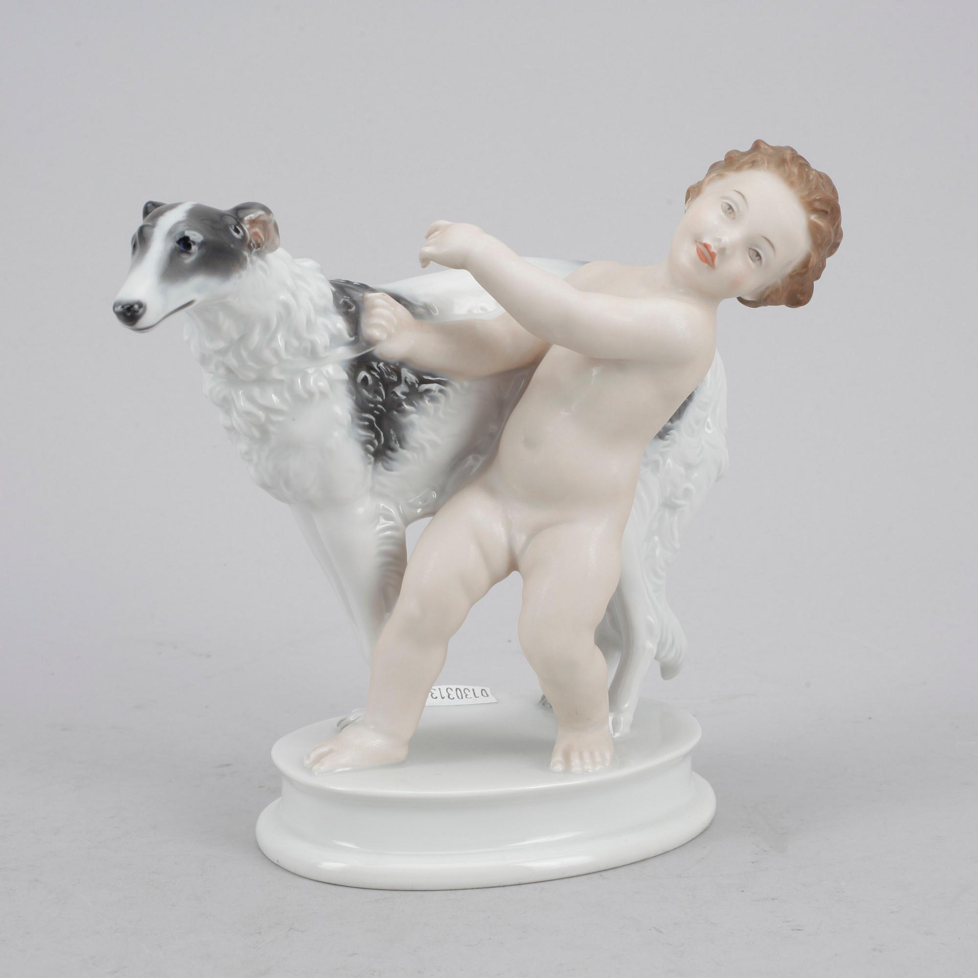 FIGURINER, 2 st, porslin, Rosenthal, Tyskland.