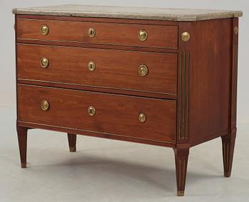 A late Gustavian late 18th century commode.