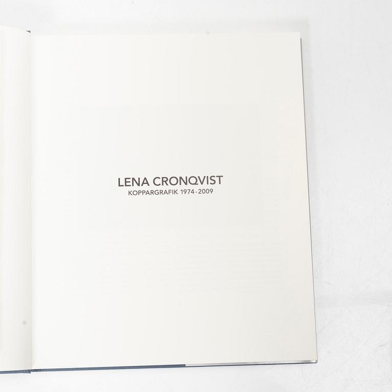 Lena Cronqvist, Catalogue raisonné, “Copper Plate Prints 1974–2009”, with “Stilleben II”, etching, signed and numbered 9/25.