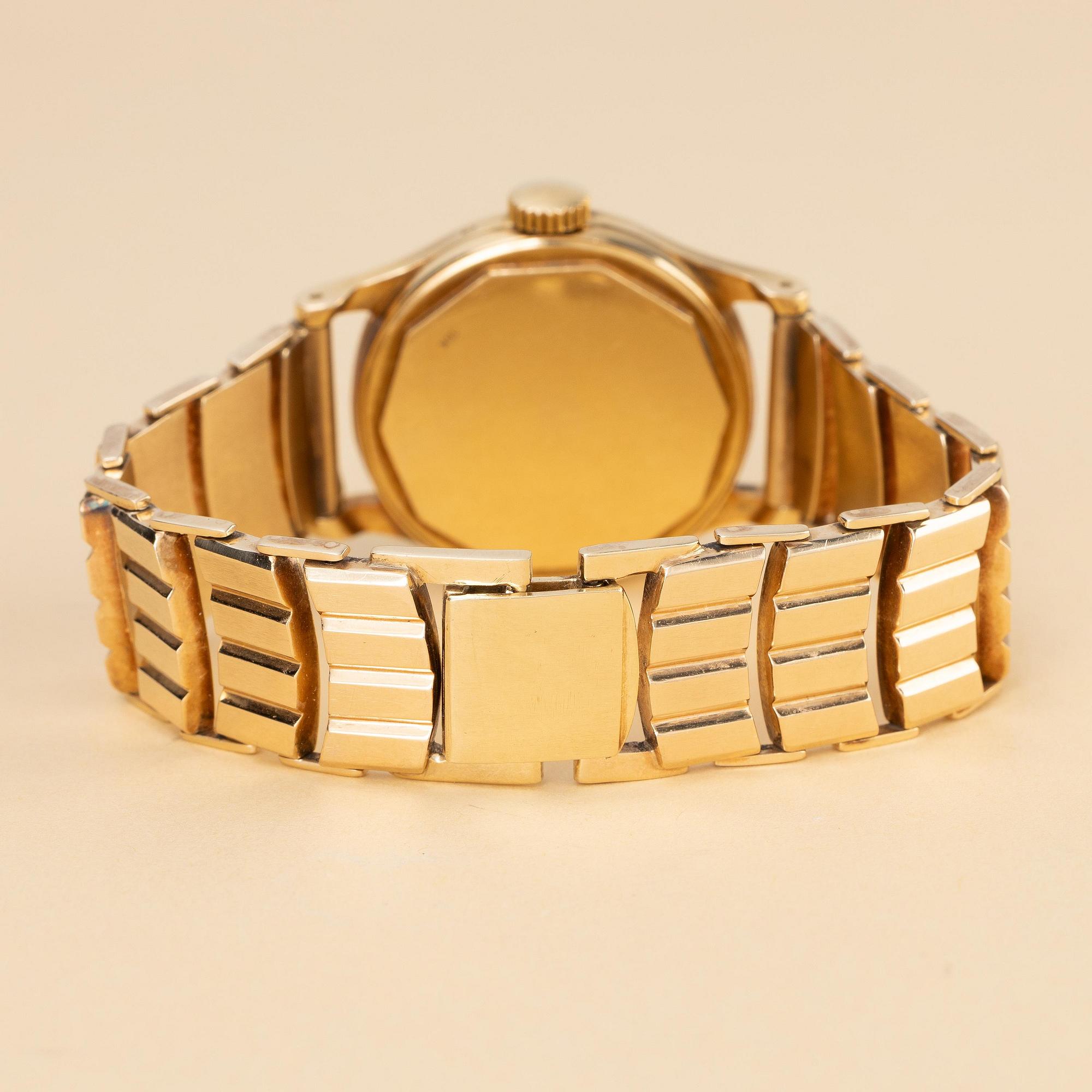 Patek Philippe, Calatrava, "First waterproof Calatrava", "Acuatic", "François Borgel Case", ca 1953.