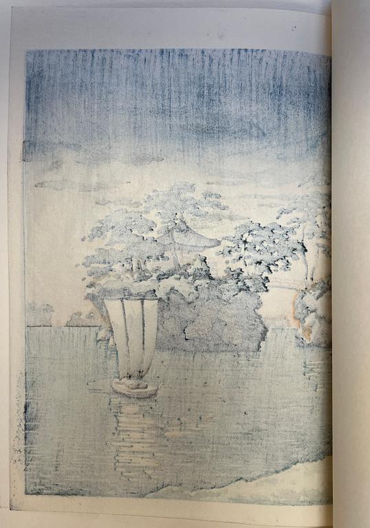 Tsuchiya Koitsu, "Godaido Shrine, Matsushima".