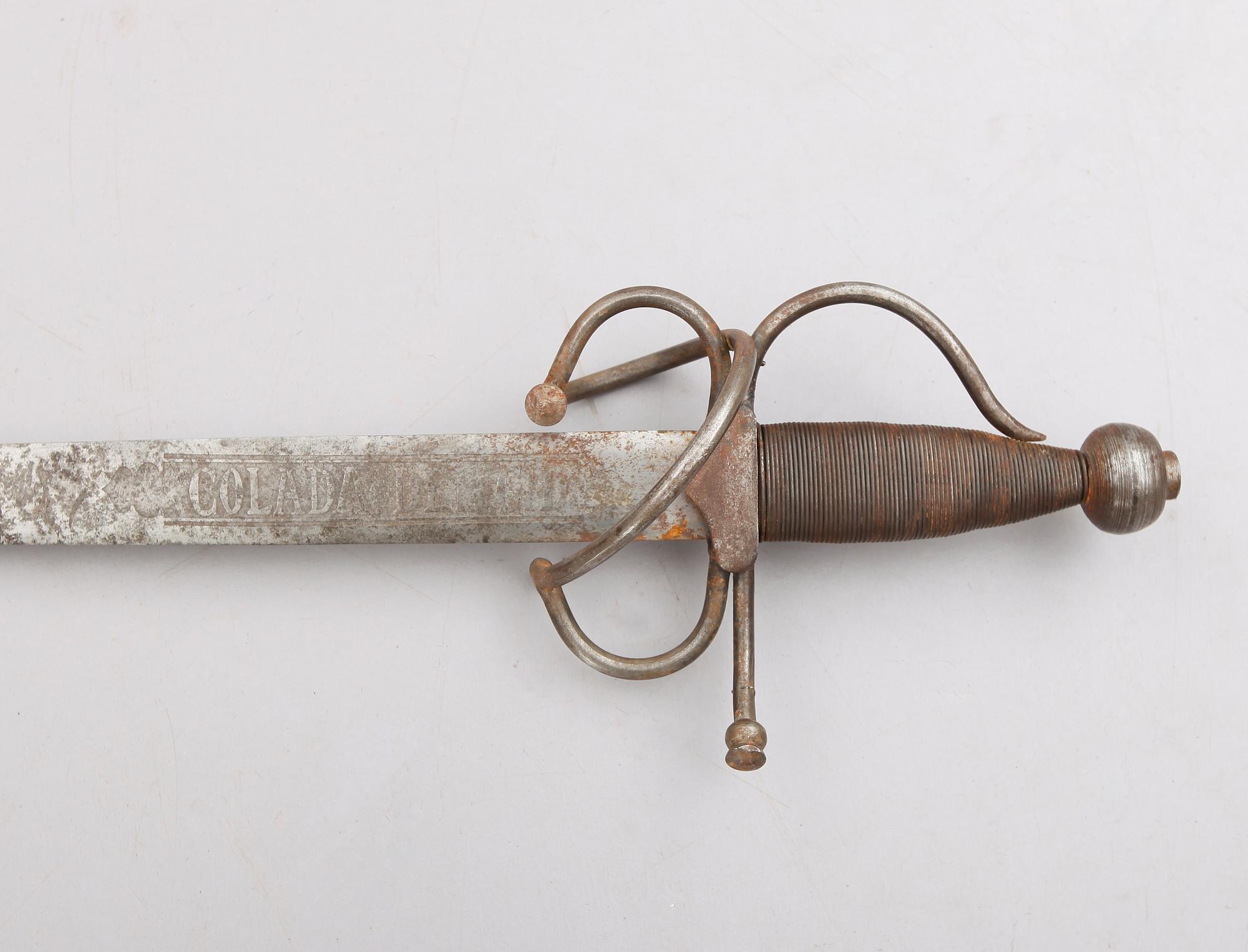 SVÄRD, kopia av äldre modell, Toledo, 1900-talets första hälft.