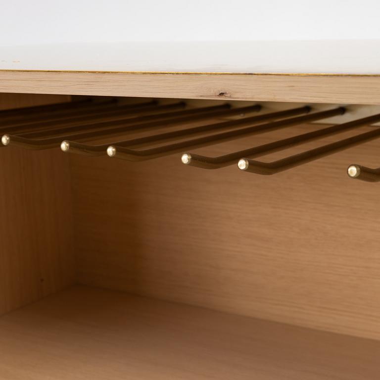A bar cabinet/sideboard, specially made by Sjölinders Snickeri, Sweden, around 2018.