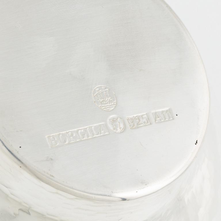 Atelier Borgila, a sterling silver bowl,  Stockholm 1999.