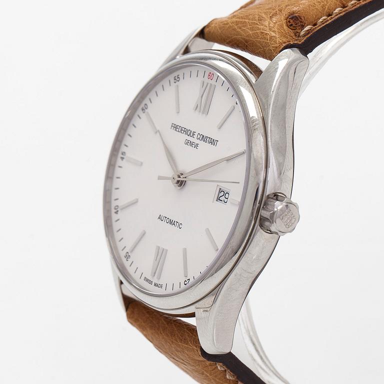 Frederique Constant, Classic, armbandsur, 40 cm, stål, quartz.