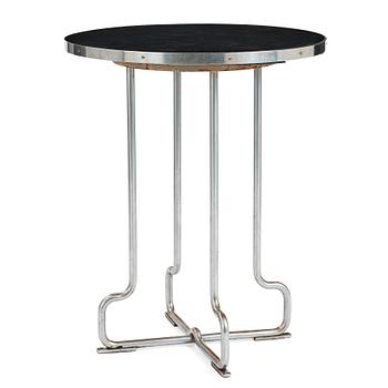 281. Axel Einar Hjorth, a "Tösse" tubular steel table, Nordiska Kompaniet, Sweden 1930.